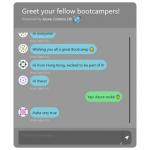 Connecting Global Azure Bootcampers with a cosmic chat app